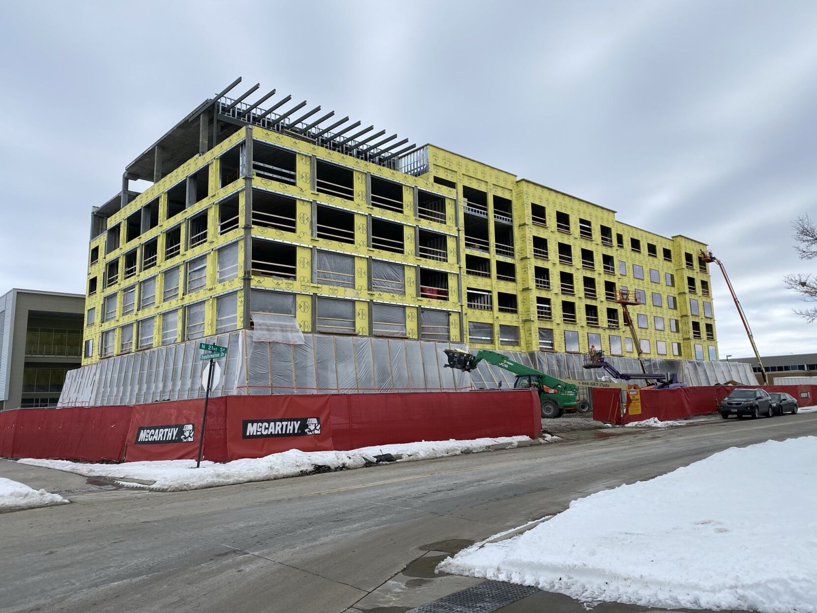 The Scarlet Hotel Construction